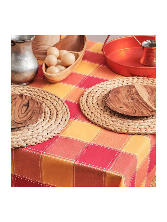 Cokitex Kariert Summer Red 140x140cm