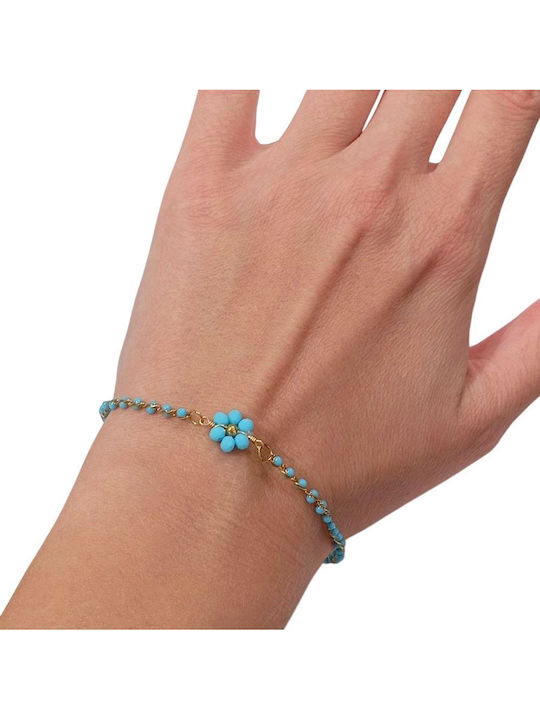 Awear Bratara Pentru Femei Cu Design Floare Din Oțel