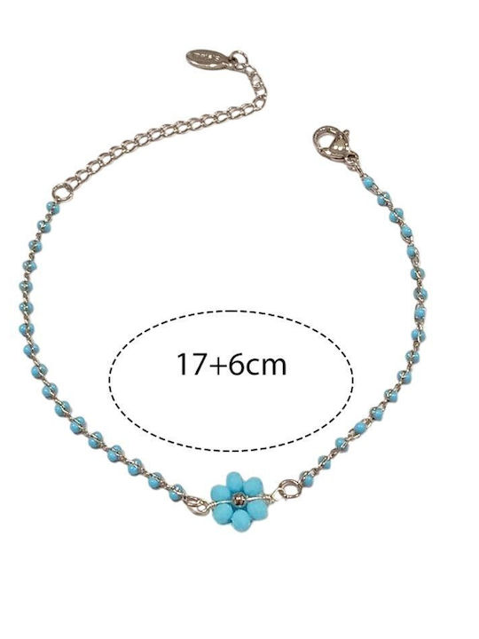 Awear Bratara Pentru Femei Cu Design Floare Din Oțel