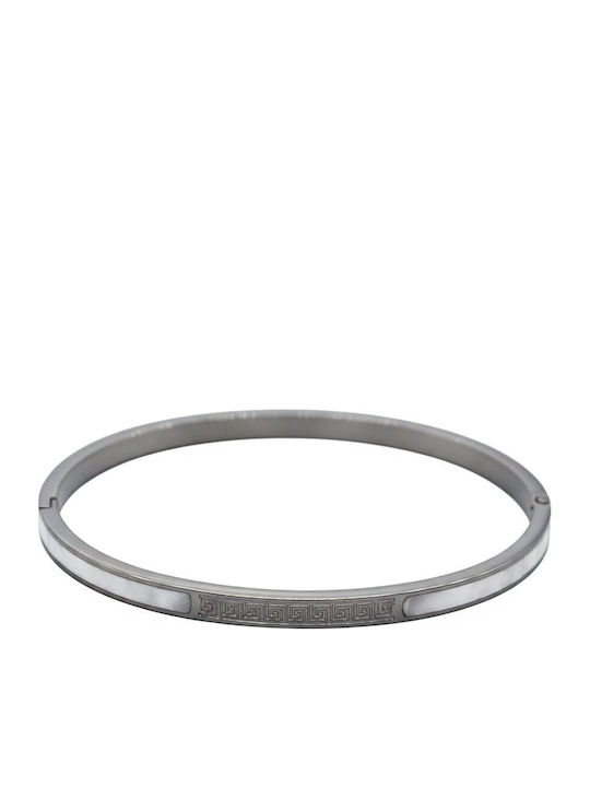 Awear Women's Bracelet with Meander Design in Stainless Steel