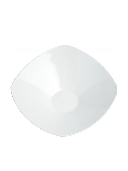 Tognana Magnum Porcelain Salad Bowl White 21x21x6cm