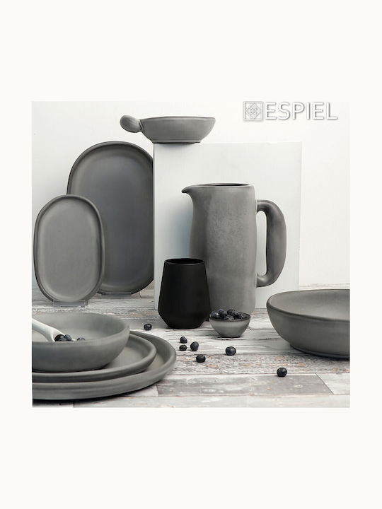 Espiel Canyon Салатна купа Керамично Сив 14.5x14.5x4.5см 1бр