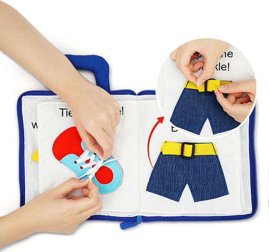 Jollybaby Βιβλίο Δραστηριοτήτων My Quiet Book από Ύφασμα για 12+ Μηνών