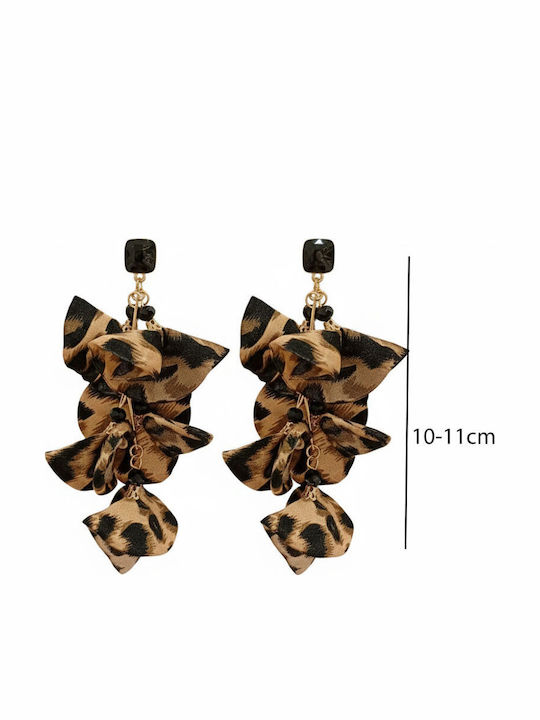 Awear Dangle Earrings Made of Steel Gold Plated
