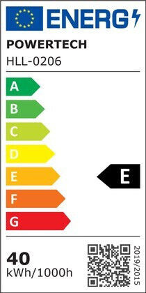 Powertech Plafonieră de Tavan 53buc Aurie cu LED Integrat