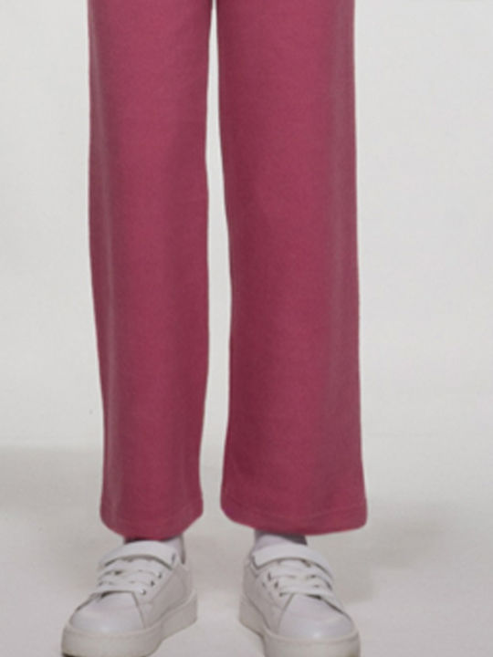 Kids Sweatpants Set Pink
