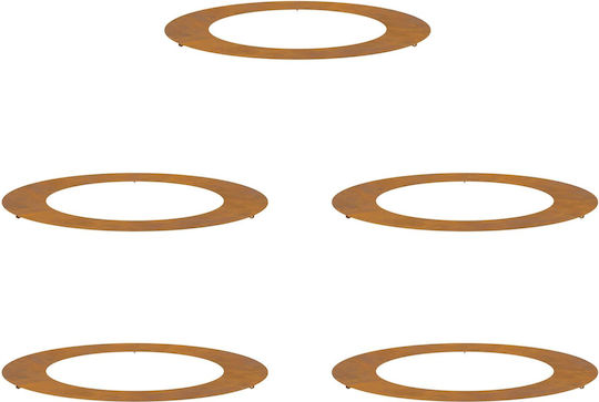 vidaXL Pot Metallic Corten Steel