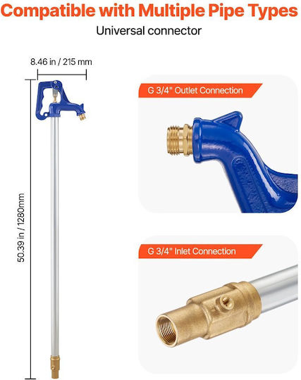 Vevor Outdoor Antifreeze Faucet TYXFSLSGG24YA18AR001V0