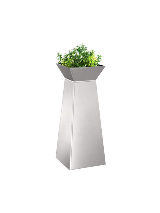 vidaXL Set 2 Ghivece Metalice