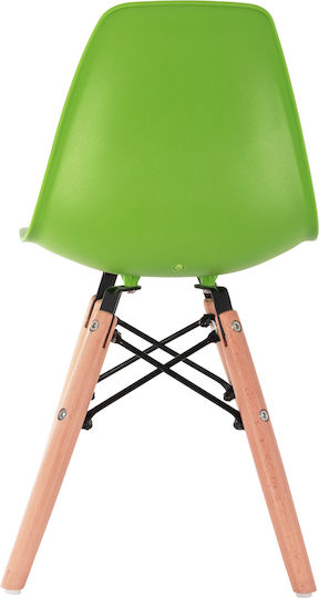 Детски Стол Twist Kid Зелен 30.5x33x59бр