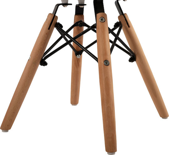 Παιδικές Καρέκλες Twist Kid Λευκές 28x30.5x59εκ. 4τμχ