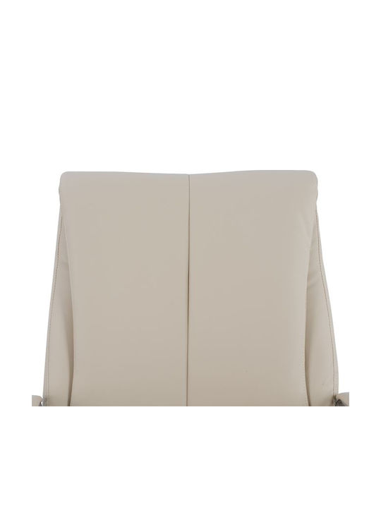 Armchair Visitor Zalman with Arms Ecru 59.5x72x104cm 1pcs