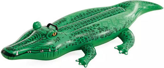 Intex Gator Παιδικό Φουσκωτό Στρώμα Θαλάσσης Κροκόδειλος με Χειρολαβές Πράσινο 2τμχ
