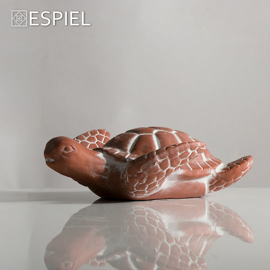 Espiel Σετ Διακοσμητικές Χελώνες από Κεραμικό Υλικό σε Teracotta 22.5x19x7cm 3τμχ Espiel Σετ Διακοσμητικές Χελώνες από Κεραμικό Υλικό σε Teracotta 22.5x19x7cm 3τμχ