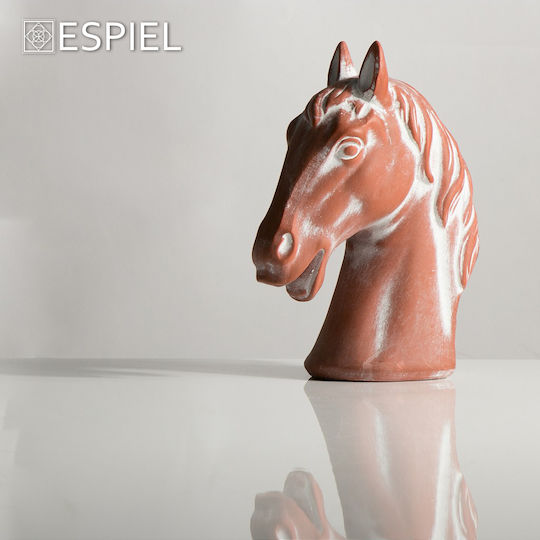 Espiel Decorative Horse made of Ceramic 15x7.5x19cm 1pcs