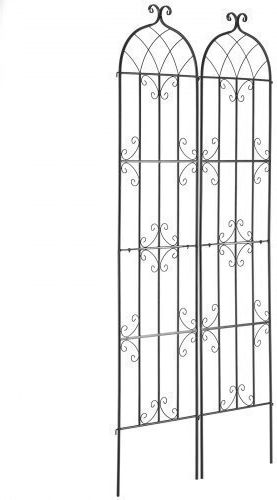 Ranken & Pergolen aus Metall in Bronze Farbe 50.8x220.98cm 2 Stück