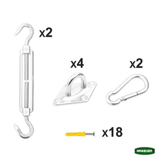 Grasher Connector for Pergola made of Wood 6pcs