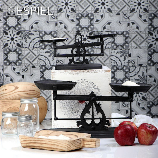 Espiel Bol Decorativ Lemn Bej 25x25x11cm 1buc