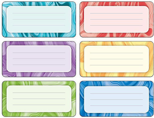 Titanum Notebook Etiketten 7.3x3.5cm 6 Stück