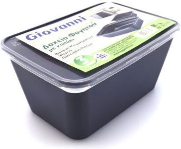 Disposable Plastic Tableware 1000ml Black