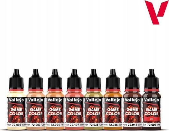 Acrylicos Vallejo Model Making Paint Skin Tone 18ml