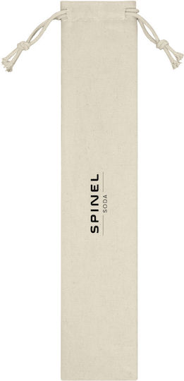 Spinel Straw Metal Gray with Brush 1pcs