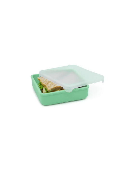 Melii Cutie pentru Mâncare Silicon Verde 1buc