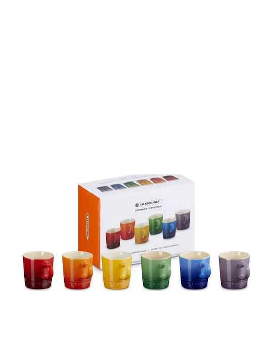 Le Creuset Set Căni Espresso De ceramică Violet 100ml 6buc