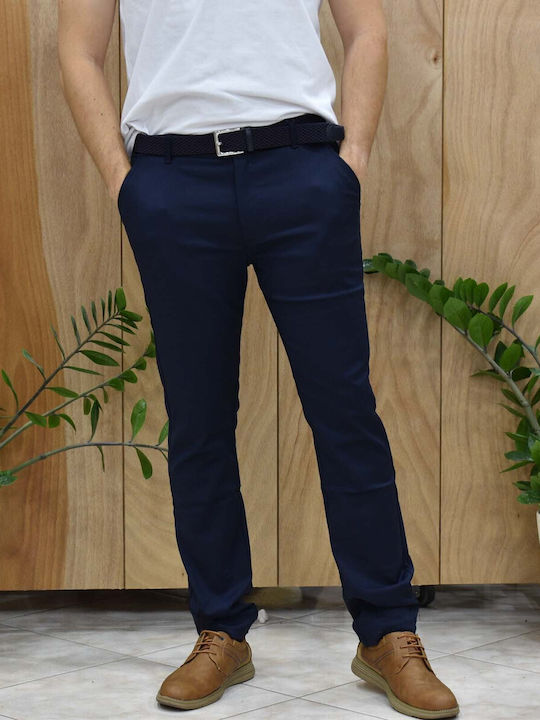 Παντελόνι Chino Ελαστικό Blue