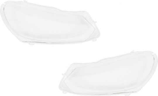 Headlight Crystals Vw Golf Vi 6 08-12 Pair 2 Pieces Volkswagen Carner