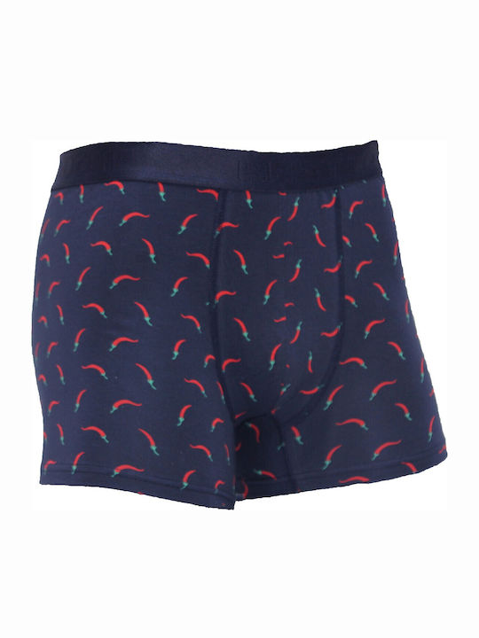 Herren Boxershorts Blue 1Packung
