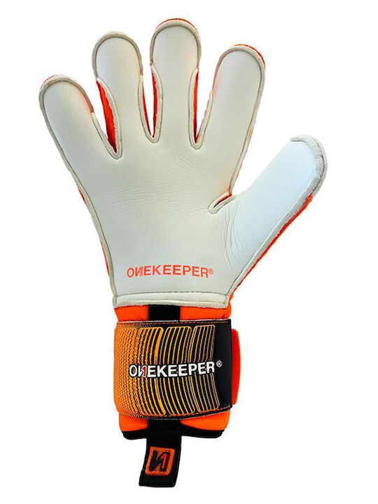 Onekeeper Fusion Contact Adults Goalkeeper Gloves Beige