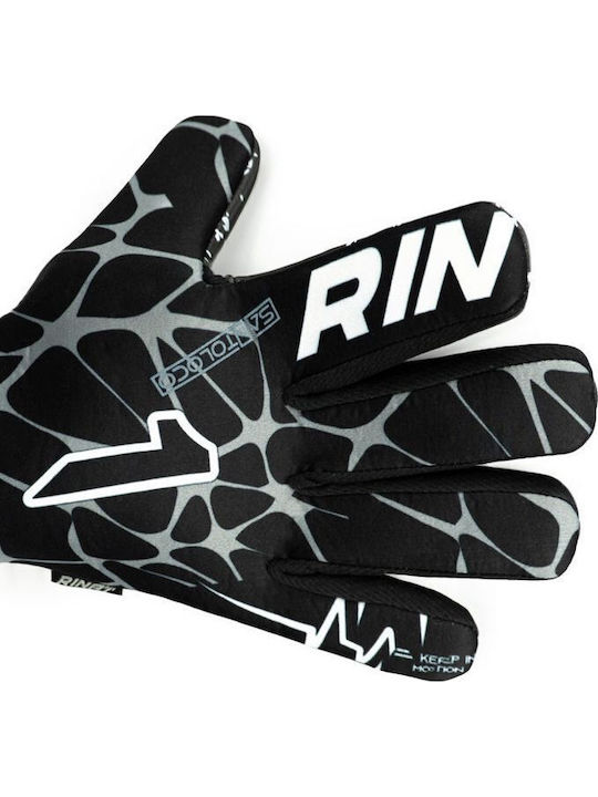 Rinat Γάντια Τερματοφύλακα Ενηλίκων Μαύρα