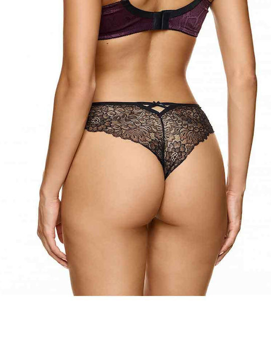 Women's Brazil with Lace Burgundy