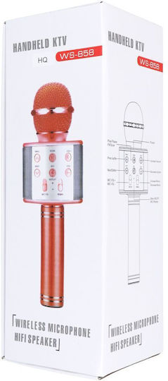Μικρόφωνο Karaoke Ασύρματο TM00175-999 Ασημί