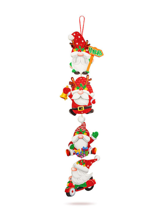 Santa Claus Red 75x17cm