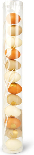 Easter Decoration Egg Set 3 Types 3 Cm 12 Pcs Pack