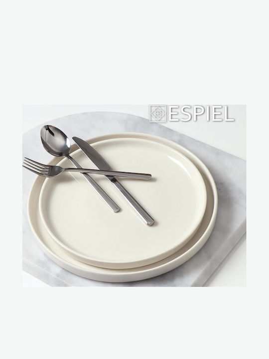 Espiel Divine Σετ Κουτάλια Ανοξείδωτα Γκρι 20.7cm 12τμχ