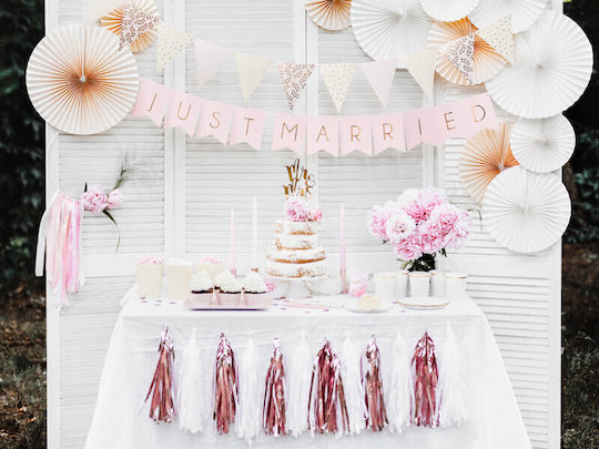 PartyDeco Κρεμαστό Διακοσμητικό για Party 3τμχ