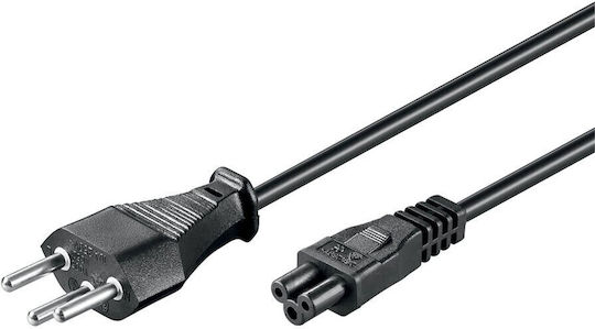 Goobay IEC C5 - IEC C5 Cable 1.8m Black (93960)