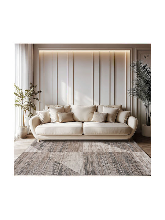 Beauty Home Serena Art 9833 Synthetisch,Polyester/Cotton/Leather Beige, Grey