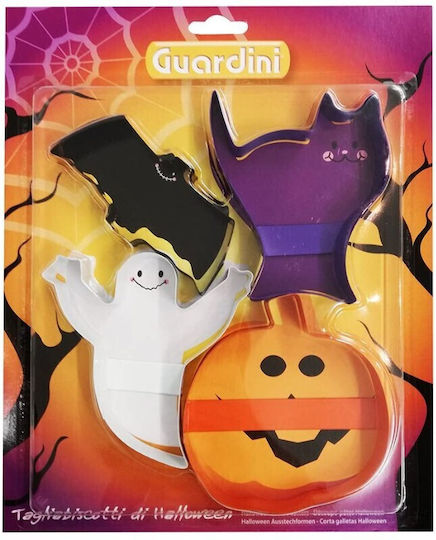 Set 4 Decupatoare Metalice Pentru Biscuiți Guardini Halloween 15651