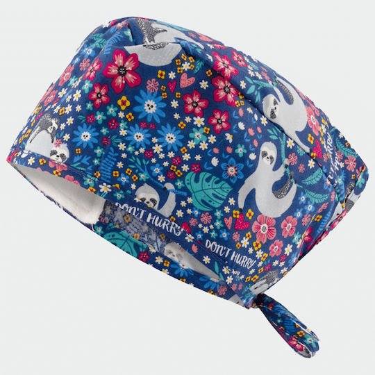 B-Well Adriana Unisex Multicolour Surgical Cap Cotton and Polyester