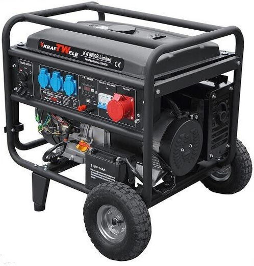 Kraftwele Three-phase Generator Gasoline Four-stroke with Handle