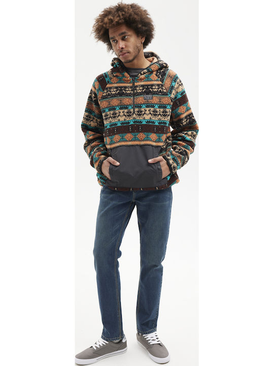Jacket Brown, Turquoise