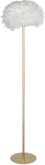 GloboStar Floor Lamp H150xW40cm. with Socket for Bulb E27 Beige
