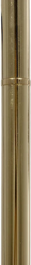 GloboStar Floor Lamp H150xW40cm. with Socket for Bulb E27 Beige