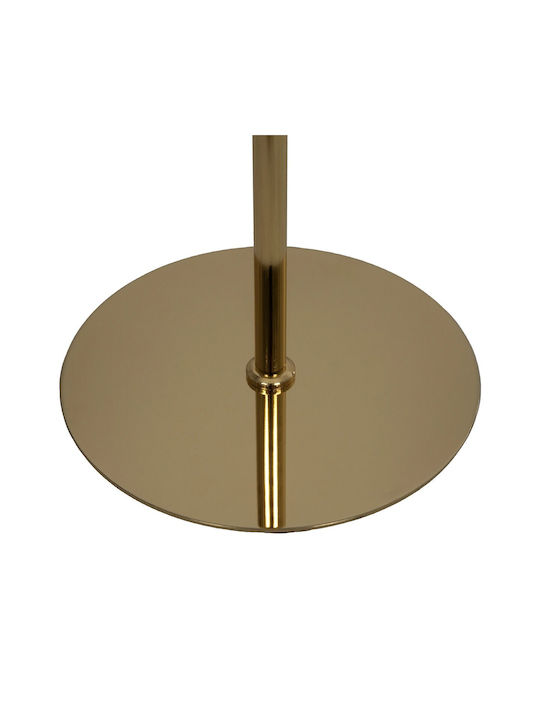 GloboStar Floor Lamp H150xW40cm. with Socket for Bulb E27 Beige