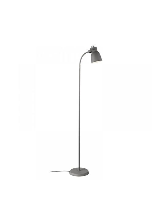 Nordlux Adrian Floor Lamp H151xW12.5cm. with Socket for Bulb E27 Gray