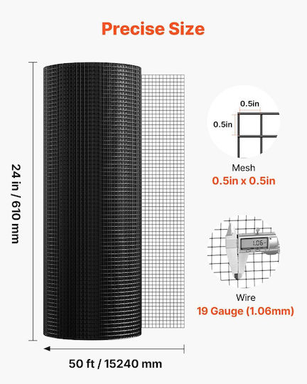 Vevor Wire Fencing Galvanized